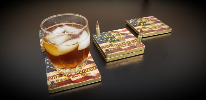 Wood Bullet Coasters